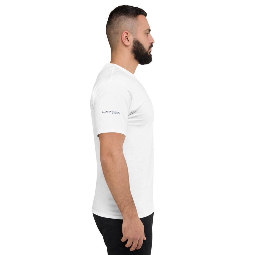 Partner Material - Champion white tee
