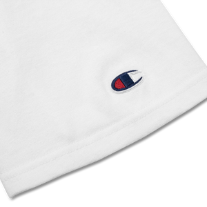Zoom feedback - Champion white tee