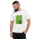 Load image into Gallery viewer, Kermit sipping PPTjuice - Champion white tee
