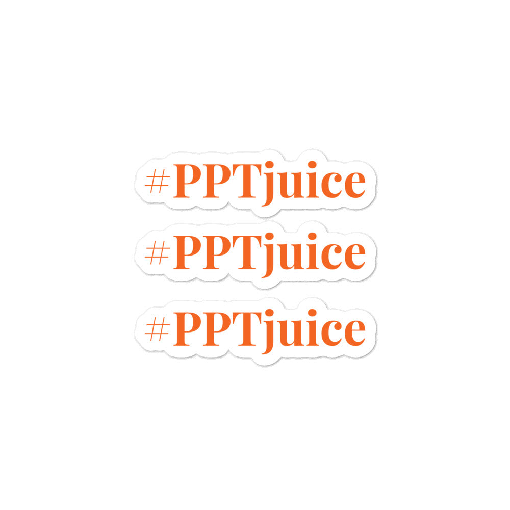 PPTjuice sticker (3 pcs)